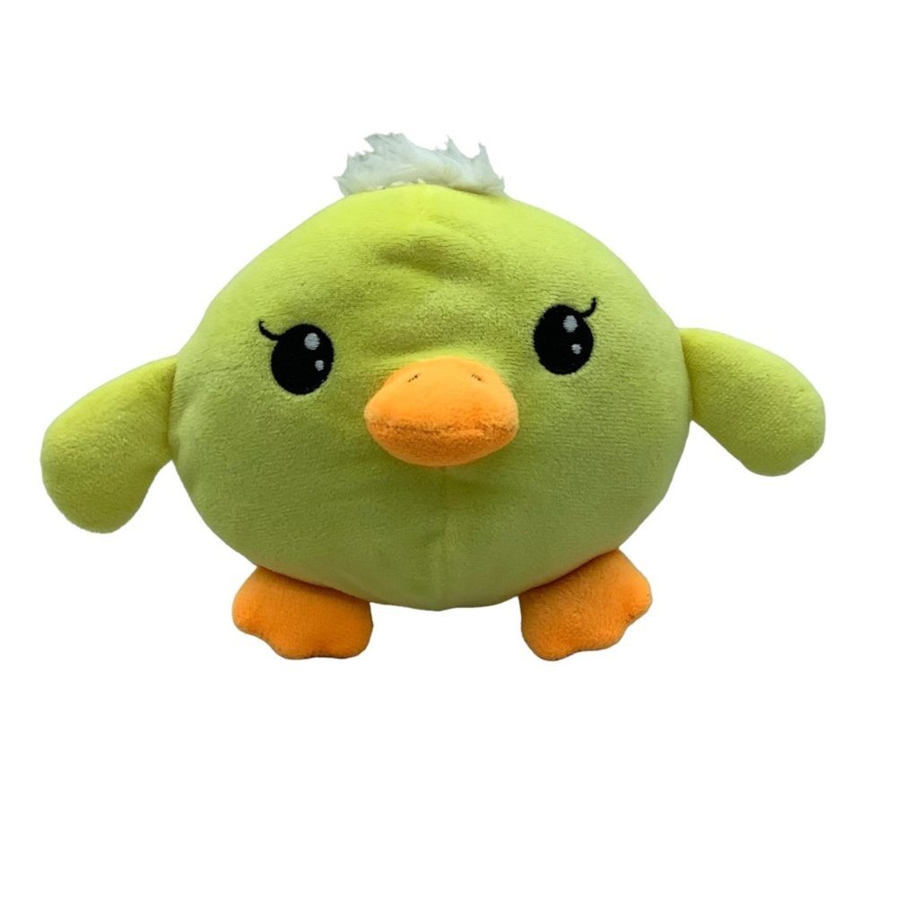 HugFun International Chick Duckling Round Soft Huggable Plush Stuffed Animal 7”